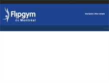 Tablet Screenshot of flipgym.com